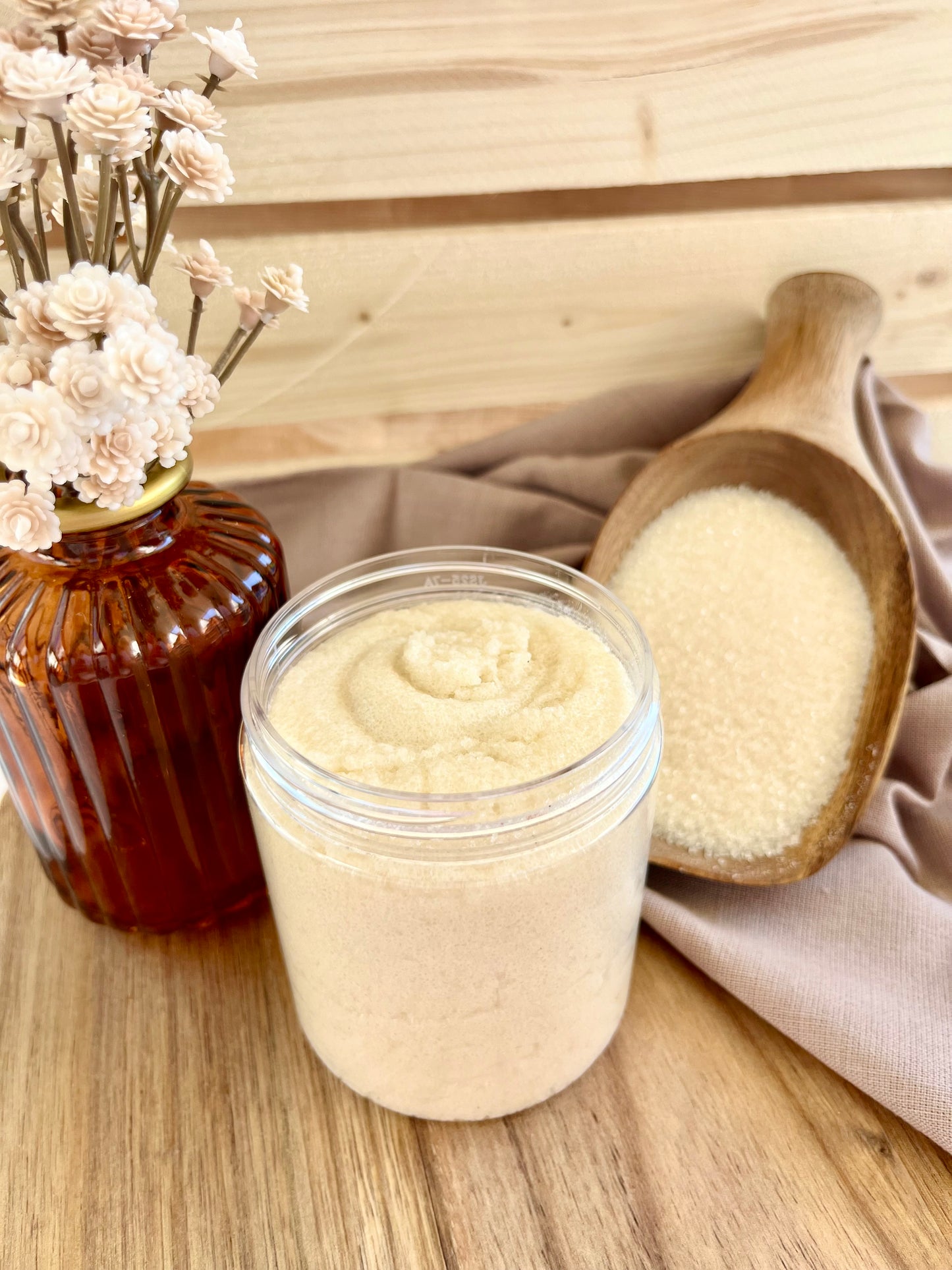 Orange Vanilla Tallow Sugar Scrub